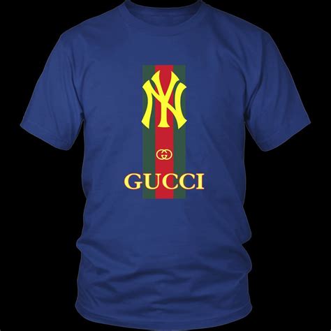 gucci new york yankees t shirt|gucci new yankees slip on.